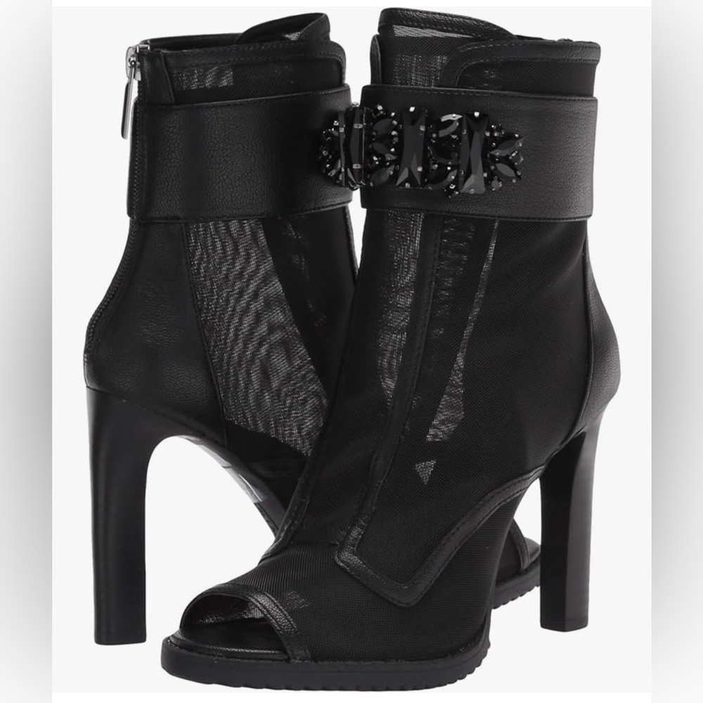 🖤 Karl Lagerfeld Blayze Mesh Booties - Never Worn - Size 7.5